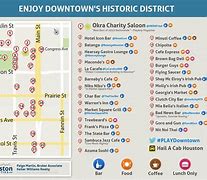 Image result for Map of Downtown Houston Fast Food Restaurants