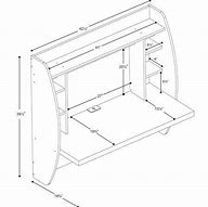 Image result for Wall Mounted Desk Cabinet
