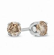 Image result for Champagne Diamond Earrings