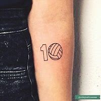 Image result for Volleyball Tattoo Designs