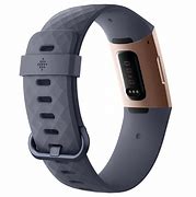 Image result for Fitbit Charge 3 Blue Gray Rose Gold