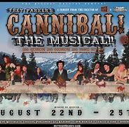 Image result for Cannibal the Musical Logo