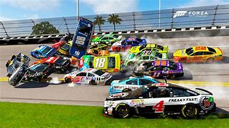 Image result for NASCAR Forza Crash