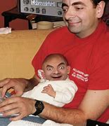 Image result for Mr Bean as a Baby Funny