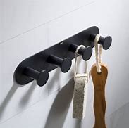 Image result for Bathroom Robe and Towel Hooks