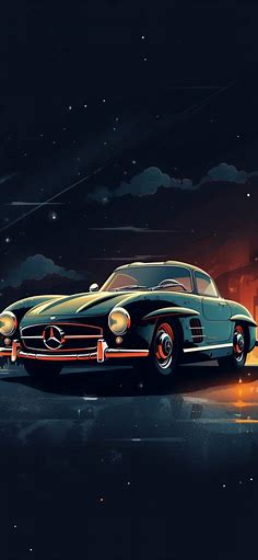 Mercedes-Benz 300 Dark Wallpaper - Mercedes-Benz Wallpaper
