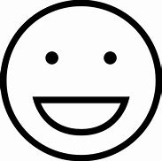 Image result for Happy Face Outline