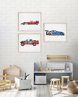 Image result for Race Car Wall Art