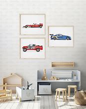 Image result for Race Car Themed Wall Art
