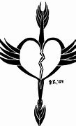 Image result for Shattered Heart Tattoo