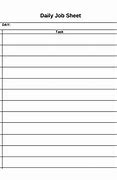 Image result for Job Daily Duty Sheet