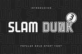 Image result for Slam Dunk Contest Logo