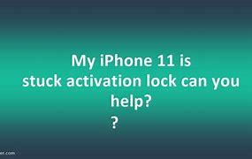 Image result for What It Activation Lock
