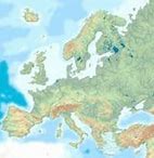 Image result for A Physical Map of Europe