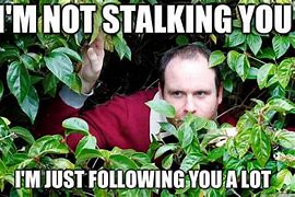 Image result for Stalking Girl Meme