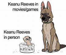 Image result for Keanu Reeves Mini Meme