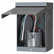 Image result for 50 Amp Generator Power Cord Inlet Box