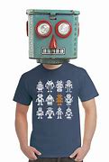 Image result for Demf Robot Shirt
