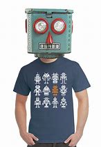 Image result for Robot T-Shirt