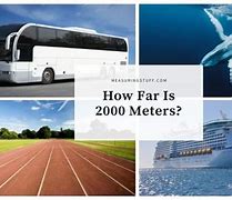Image result for How Long Is 2 000 Meters