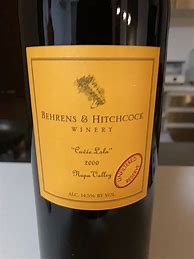 Image result for Behrens Hitchcock Cuvee Lola
