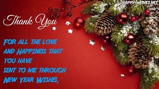 Image result for Thank You and Happy New Year Message