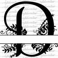 Image result for Monogram Letter D U