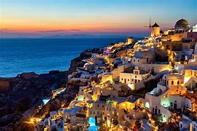 Image result for Colorful OIA Santorini Greece