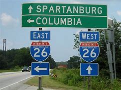 Image result for Interstate 26 Sign