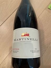 Image result for Martinelli Pinot Noir Three Sisters