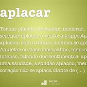 Image result for aplacar