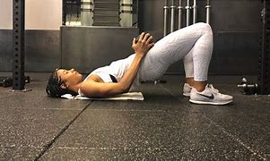 Image result for Glute Bridge with Weight