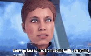 Image result for Mass Effect Andromeda Face Meme