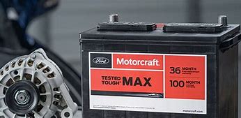 Image result for Motorcraft Battery Size Chart