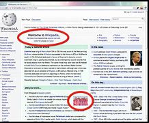 Image result for Wikipedia Front Page