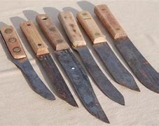 Image result for Vintage Kitchen Knives Carbon Steel