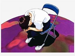 Image result for Evangelion Sad