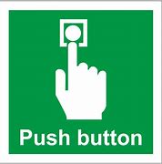 Image result for Push Button Sign