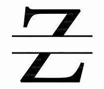 Image result for Fancy Alphabet Split Z