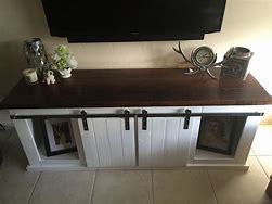 Image result for DIY TV Console Table