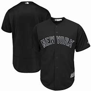 Image result for Black NYY Jersey