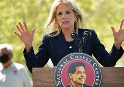 Image result for Photo of Gavin Newsom with Jill Biden