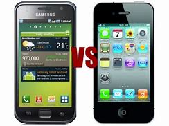 Image result for Galaxy S1 vs iPhone