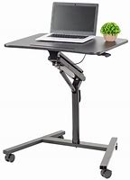Image result for Glass Top Rolling Laptop Stand