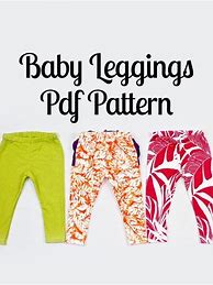 Image result for Baby Leggings Pattern