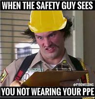 Image result for Safety Man Meme