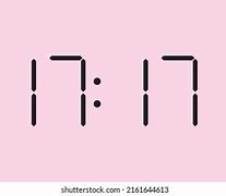 Image result for 7 17 Clock