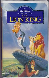 Image result for Lion King VHS DVD