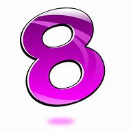 Image result for Transparent 5 Number Color Red