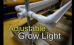 Image result for DIY PVC Plant Light Stand